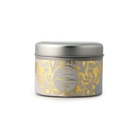 Victorian Sense Tinbox Fresh Cotton scented candle, Metal