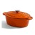 Orrefors Jernverk Ovale geëmailleerde braadpan 3.5L, Oranje