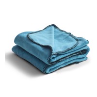 Nightingale Fleece Plaid 130x170 cm, Light Blue