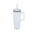 Miami mug with handle and straw 800ml, White