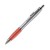 Ball pen Hawaï silver, Silver / Red