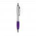 Ball pen Hawaï silver, Silver / Purple