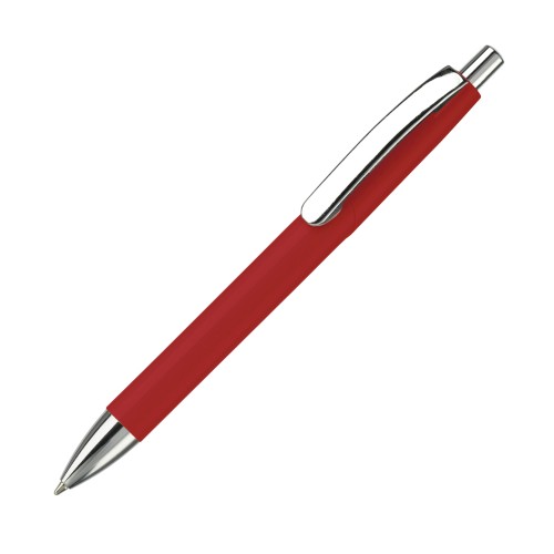 Ball pen Texas metal clip hardcolour, Red