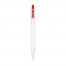 R-PET pen, Transparant / Rood