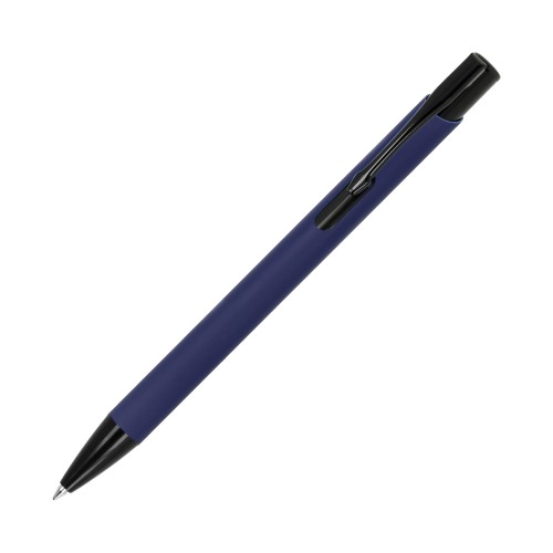 Alicante soft touch R-AL blue writi, Dark blue / Black
