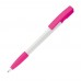 Balpen Nash grip hardcolour, Wit / Roze Balpen Nash grip hardcolour, Wit / Roze