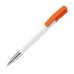 Nash ball pen metal tip hardcolour, White / Orange Nash ball pen metal tip hardcolour, White / Orange