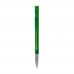 Balpen Nash metalen tip transparant, Transparant / Groen