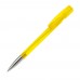 Nash ball pen metal tip transparent, Transparent / Yellow