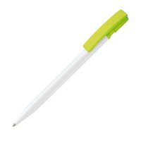 Nash ball pen hardcolour, White / Light Green
