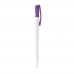 Nash ball pen hardcolour, White / Purple
