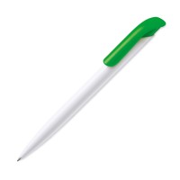 Ball pen Atlas hardcolour, White / Green