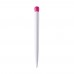 Ball pen Atlas hardcolour, White / Pink
