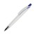 Balpen Riva hardcolour, Wit / Donkerblauw