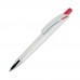 Ball pen Riva hardcolour, White / Red