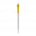 Balpen Futurepoint hardcolour, Wit / Geel