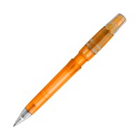 Ball pen Nora Clear transparent, Transparent / Orange