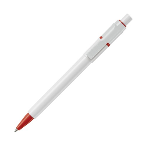 Ball pen Baron hardcolour (RX210 refill), White / Red