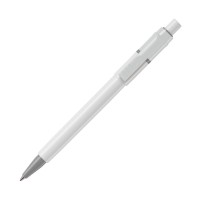 Ball pen Baron hardcolour (RX210 refill), White / Grey
