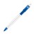 Ball pen Ducal Colour hardcolour, White / Light Blue