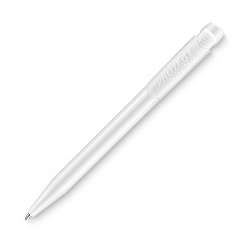 Ball pen IProtect hardcolour, White / White