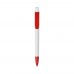 Balpen Kamal hardcolour, Wit / Rood