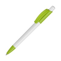Balpen Kamal hardcolour, Wit / Lichtgroen