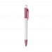 Ball pen Kamal hardcolour, White / Pink