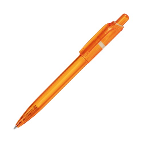 Ball pen Ducal Clear transparent (RX210 refill), Transparent / Orange