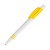 Balpen Tropic hardcolour, Wit / Geel
