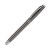 Rollerball two stripes aluminium, Donker Grijs