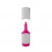 Textmarker Mini, Weiss / Rosa