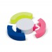 Textmarker Puck, Blau