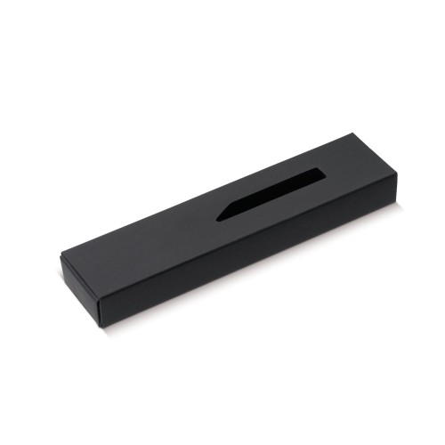 Packaging. black carton 1 ball pen, Black