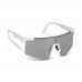 Tom R-PC sportzonnebril met spiegelende glazen UV400, Wit