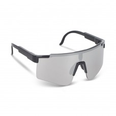 Tom R-PC sportzonnebril met spiegelende glazen UV400, Zwart