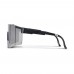 Tom R-PC sportzonnebril met spiegelende glazen UV400, Zwart