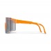 Tom R-PC sportzonnebril met spiegelende glazen UV400, Fluor assorti / Oranje