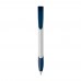 Balpen Apollo hardcolour, Wit / Donkerblauw