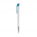 Balpen Apollo hardcolour, Wit / Turquoise
