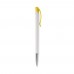 Balpen Apollo hardcolour, Wit / Geel