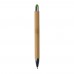 Ball pen New York bamboo with stylus, Green Ball pen New York bamboo with stylus, Green
