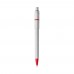 Balpen Baron Stone hardcolour, Grijs / Rood