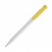 Ball pen Pier hardcolour, White / Yellow