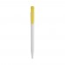 Ball pen Pier hardcolour, White / Yellow