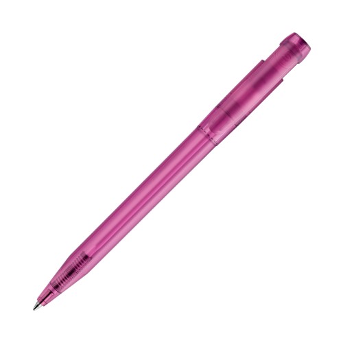 Ball pen Pier Clear transparent, Transparent / Pink