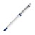 Ball pen Raja hardcolour, White / Dark blue
