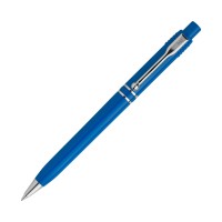 Kugelschreiber Raja Chrome hardcolour, Hellblau