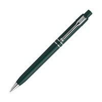 Kugelschreiber Raja Chrome hardcolour, Dunkelgrün