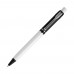 Balpen Raja Colour hardcolour, Zwart / Wit